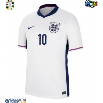 Moški Nogometni dresi Anglija Jude Bellingham #10 Domači EP 2024 Kratek Rokav